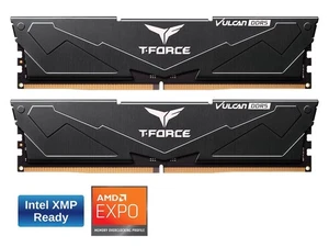 Team T-Force Vulcan 16GB (2 x 8GB) 288-Pin PC RAM DDR5 5200 (PC5 41600) Desktop - Picture 1 of 5