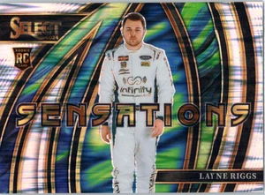 2024 Select Racing Layne Riggs Sensations Flash Prizm RC Nascar - Picture 1 of 2