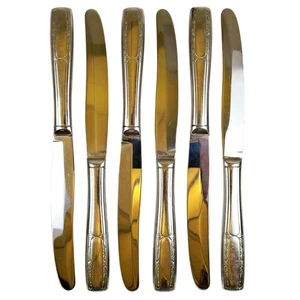 Plaza by Providence moderne Hohlmesser, Vintage rostfrei USA, 6er Set, JRB - Bild 1 von 4