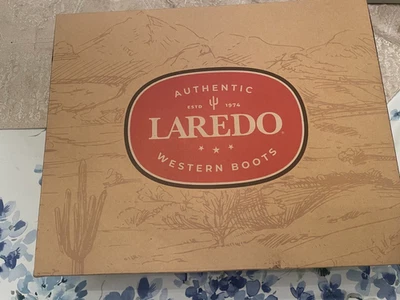 Botas occidentales Laredo para mujer desgastadas punta corta talla 7,5 M estilo # 51112 Foto 1 de 4