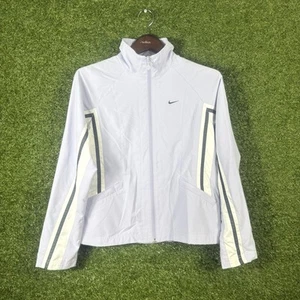 Giacca Nike vintage donna piccola giacca a vento full zip viola pista lilla Y2K - Foto 1 di 12
