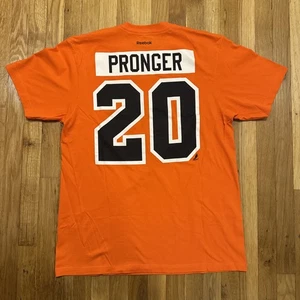 Philadelphia Flyers Chris Pronger #20 Shirt Jersey Winter Classic Reebok Mens XL - Picture 1 of 7