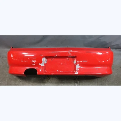 Damaged 96-98 BMW Z3 1.9 4cyl Rear Aerodynamics Package Bumper Cover Hellrot OEM - Image 1 of 4
