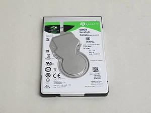 Seagate BarraCuda ST500LM030 500 GB SATA III 2.5 in Laptop Hard Drive - Picture 1 of 3