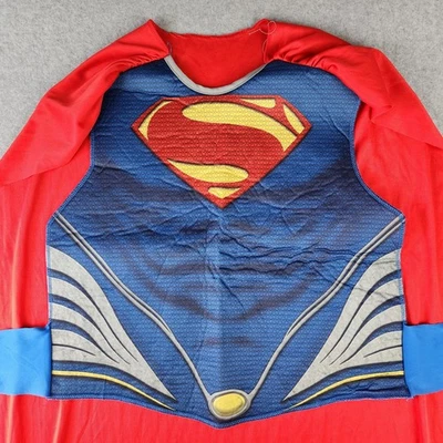 Superman Man Of Steel Mens Costume Adult One Size Cape with Cuffs From Rubie's - Image 1 of 4