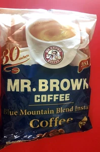 MR . BROWN COFFEE THE MOUNTAIN BLEND INSTANT COFFEE 3 IN1 (30 SACHETS X17G) - Picture 1 of 2