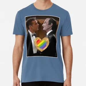 Tuxedo Garashir Gold Rainbow Heart Size S to 5XL Made in the USA T-Shirt - Picture 1 of 1