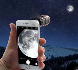 Gex HD 8x Zoom Optical Phone Vignetting Clip-on Telescope Camera Lens  - Picture 1 of 4