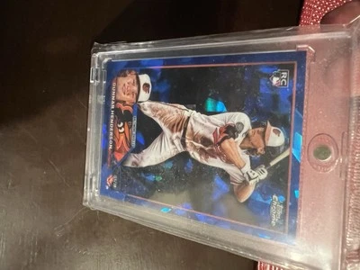 Gunnar Henderson topps chrome sapphire rookie card - Image 1 of 2