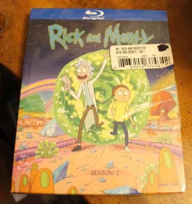 Rick and Morty Season 1 ~ 2013 Adult Swim Blu-Ray ~ New Old Stock, Sealed - Image 1 of 2