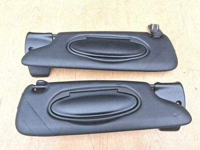 PORSCHE BOXSTER (986-987) - BLACK SUN VISORS WITH VANITY MIRRORS - Image 1 of 3