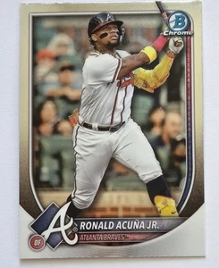Ronald Acuna Jr. 2025 Bowman Chrome #13 Braves - Picture 1 of 2