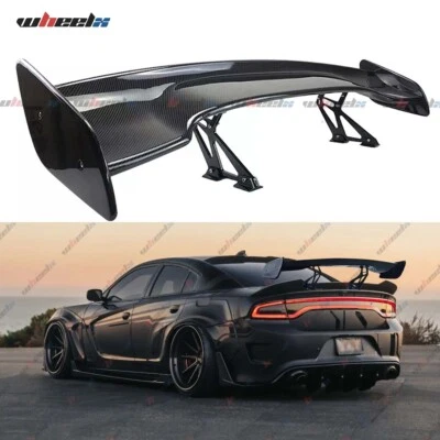 Alerón trasero del maletero alerón trasero Racing 46"" estilo GT fibra de carbono para Dodge Dart Foto 1 de 4