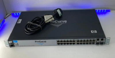 HP ProCurve 2610-24 24-Port Managed Network Rack-mount Switch J9085A #H1 - Image 1 of 4