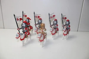 (V25.04) Playmobil Konvolut Kreuzritter Ritter Ritterburg - Bild 1 von 9
