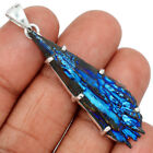 Treated Rainbow Aura Kyanite 925 Sterling Silver Pendant Jewelry Cp39998