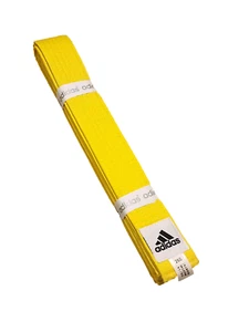 Adidas Professional Cotton Yellow Belt size : 260 Karate Taekwondo Judo - Picture 1 of 1