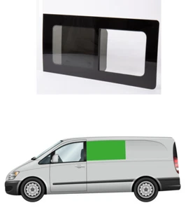 MB Vito Viano ab 2004-2015 W639 Schiebefenster links getönt. NEU - Bild 1 von 13