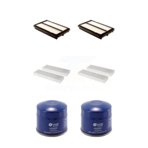 Air Cabin Engine Oil Filters (6 Total) Kit For 1998-2002 Honda Accord 2.3L - Picture 1 of 2
