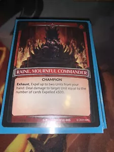 Argent Saga Singles - Raine, Mournful Commander - PR2019-005 - Picture 1 of 1