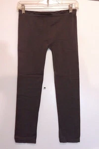 FOREVER Gray Cropped Leggings Yoga Workout Activewear Stretch Pants Women's M/L - Picture 1 of 5