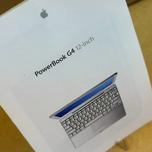 Folleto PowerBook G4 12 pulgadas de Apple Computer Store_ Macintosh De colección RARO - Imagen 1 de 6