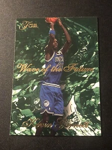 1995-96 Flair Wave of the Future Kevin Garnett #3 Rookie RC HOF - Picture 1 of 2