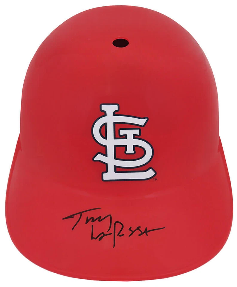 Casco de bateo de recuerdo réplica firmado por Tony LaRussa de los Cardenales de San Luis (CERTIFICADO DE AUTENTICIDAD SS) Foto 1 de 1