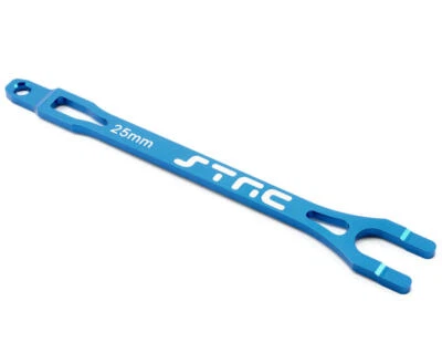ST Racing Concepts Aluminum Battery Strap for Traxxas Slash (Blue) [SPTST3727B] - Image 1 of 2