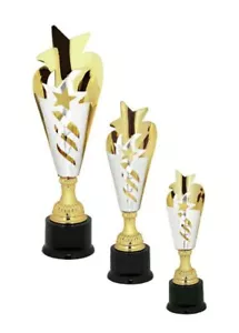 Anything Trophy Silber & Gold Stern komplett Metall Pokal Pokal - Bild 1 von 1