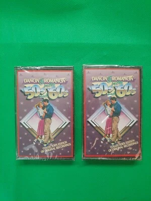 2. X DANCIN & ROMANCIN IN THE 50s & 60s CASSETTES 1 & 2 New Sealed - Image 1 of 3