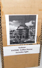 VOLLMER 47650 COFFEE HOUSE  + light   kit built   N GAUGE