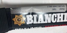 Bianchi 17709 Black XLG Nylon AccuMold 7205 Belt Liner Fits 1.5"-2.25" Belts