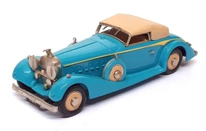 Western Models 1/43 Scale WMS20 - 1933 V12 Hispano Suiza 68 Saoutchik - Blue - Picture 1 of 5