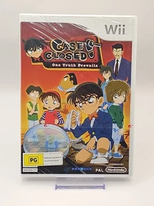 Extremely Rare *Sealed* Case Closed One Truth Prevails - Nintendo Wii PAL AUS - Picture 1 of 12