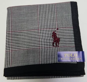 POLO Ralph Lauren Handkerchief Scarf  Classic Cotton Hankie Neck Ribbon - Picture 1 of 7