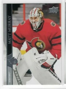 Matt Murray 20-21 Upper Deck Extended Series Base #601 Ottawa Senators - Imagen 1 de 1