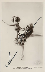 ANNA PAVLOVA Signed Photograph - Prima Ballerina Ballet Dancer - preprint - Picture 1 of 1