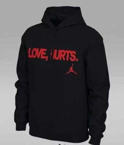 Nike Jordan Jalen Hurts Love Hurts Hoodie Sweatshirt IQ3843-010 Size XS-4XL New - Picture 1 of 2