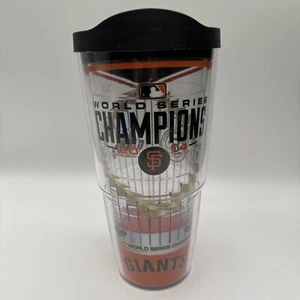 San Francisco Giants MLB Licensed 16oz Acrylic Tumbler 2014 World series 8X - Picture 1 of 5