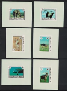 Birds  Endangered Animals 6 De-Luxes Mauritania 1978 MNH SG#573-578 - Picture 1 of 1