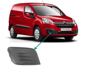FRONT RIGHT BUMPER GRILLE W/O Hole fits CITROEN BERLINGO PEUGEOT PARTNER 16-2018 - Picture 1 of 2