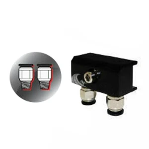 Genuine SAAS DB1010 Diff Breather Kit 2 Port for Nissan Patrol GQ 1987>1997 - Picture 1 of 5