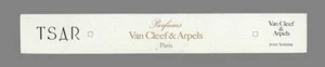 Carte publicitaire   - advertising card - Van Cleef & Arpels recto verso - Imagen 1 de 2