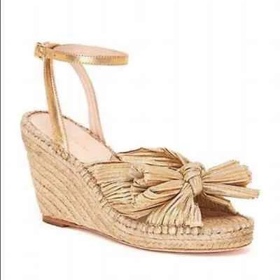 Alpargata Loeffler Randall Charley Nudo Plisado Cuña Arco Top 11.5 Foto 1 de 4