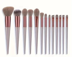 13PCS Make up Brush Set Buffer Powder Contour Eyeshadow Makeup Brushes Set - Picture 1 of 3
