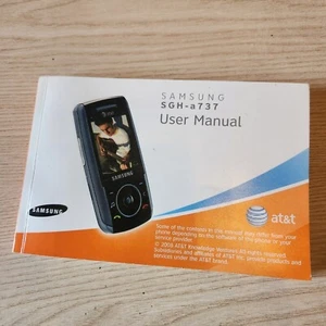 Manuel d'utilisation du téléphone portable AT&T SAMSUNG SGH-a737 - Photo 1 sur 5