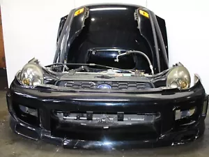 JDM 02 03 SUBARU STI GDB BUGEYE FRONT END FIBERGLASS BUMPER - Picture 1 of 15