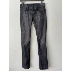 Citizens of Humanity Ava Stretch Low Waist Straight Leg Grau Schwarz Anthrazit Jeans - Bild 1 von 13