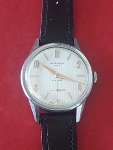 WRISTWATCH GLADIADOR  MANUAL WIND - WORKING - MADE SWISS - Picture 1 of 5